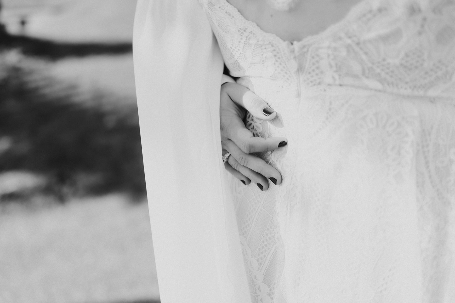 Detailaufnahme Braut Hände mit Ring – Hochzeitsfotografie Kassel Detail